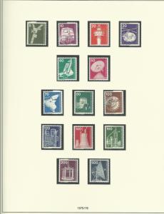 1961-1985 Berlin Unused Never Hinged Stamp Collection In Safe Album