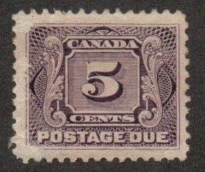 Canada J4 Mint hinged