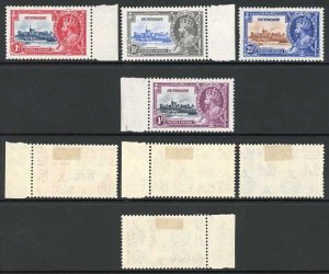 St Vincent SG142/45 1935 Silver Jubilee Set M/M