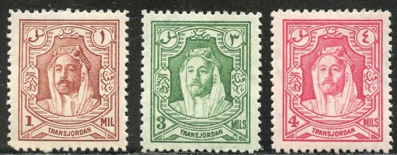 Jordan Scott 169-70,174 - 1934 King Abdullah - SCV $5.25