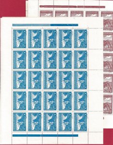 1942 Western Serbia Germany - Michel n . 73 and 76 in sheets of 50 MNH / **