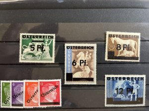 GERMANY - DEUTSCHES REICH WWII - 1945 - Wiener Aushilfsausgabe - Overprint - MNH