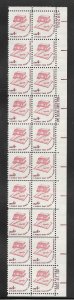 #1585 MNH Plate Block Strip of 20