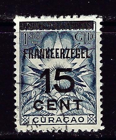 Netherlands Antilles 90 Used 1927 overprint