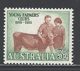 Australia Sc # 262 mint never hinged (RC)