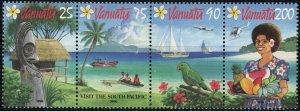 Vanuatu #636 Tourism Vacation Destinations Postage Stamps Topical 1994 Mint LH