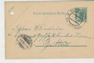 Austria 1905 Wartenberg Niemes Cancel Stamps Card ref R 19499