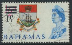 Bahamas  SG 273 SC# 230 Used  OPT Decimal Currency 1966