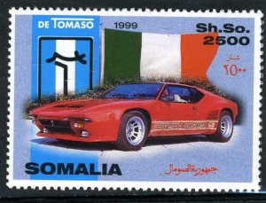 Somalia 1999 ITALIAN CAR DE TOMASO 1 value Perforated Mint (NH)