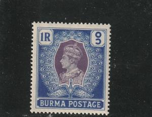 Burma  Scott#  30  MH