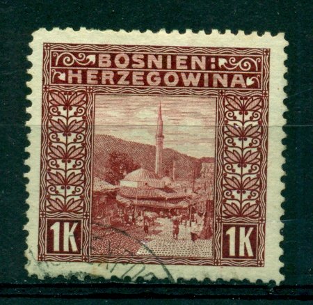 Bosnia & Herzegovina 1906 #43 U SCV(2020)=$3.75