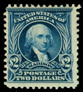 MOMEN: US STAMPS #312 MINT OG NH LOT #70382