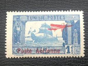 ICOLLECTZONE  Tunisia C8 Airmail F/VF hinged