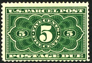 U.S. #JQ3 MINT OG HR