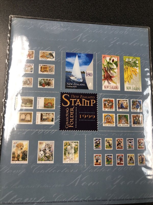 New Zealand Stamps Collector’s Year Book Of 1999 