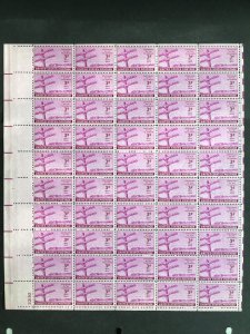 1944 sheet - Telegraph Centenary - Sc# 924