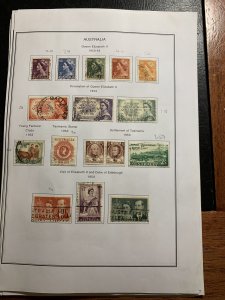 STAMP STATION PERTH Australia #Collection 1937 to1981 Used-375+ Stamps Unchecked