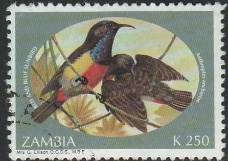 Zambia, #630 Used From 1993