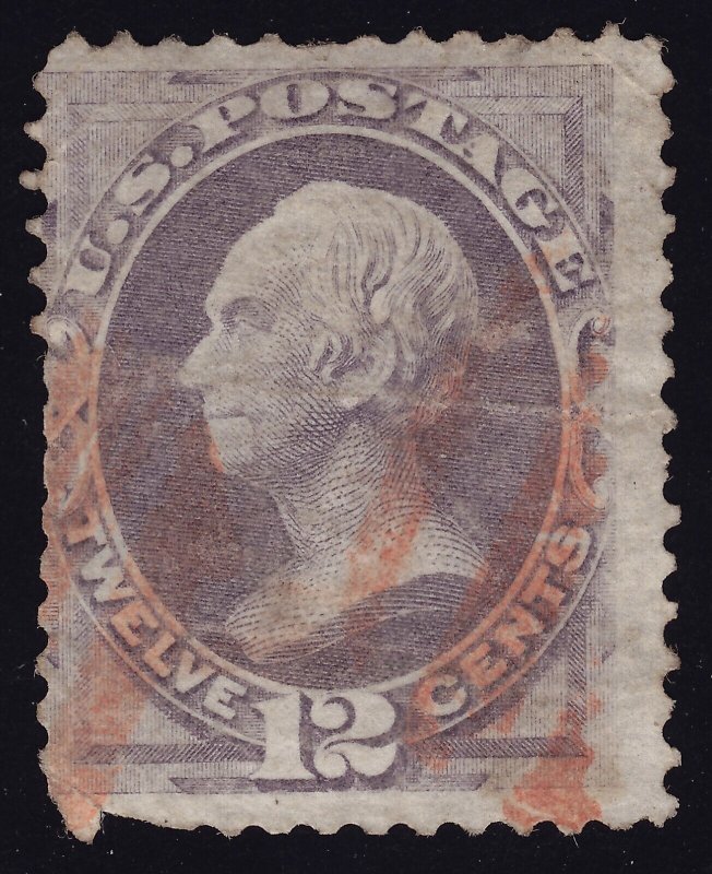 US Scott 151 Used redish brown cancel Lot AA0009 bhmstamps