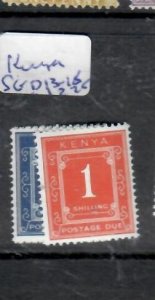 KENYA  SG D13-18  POSTAGE DUE  MNH        P0313A  H