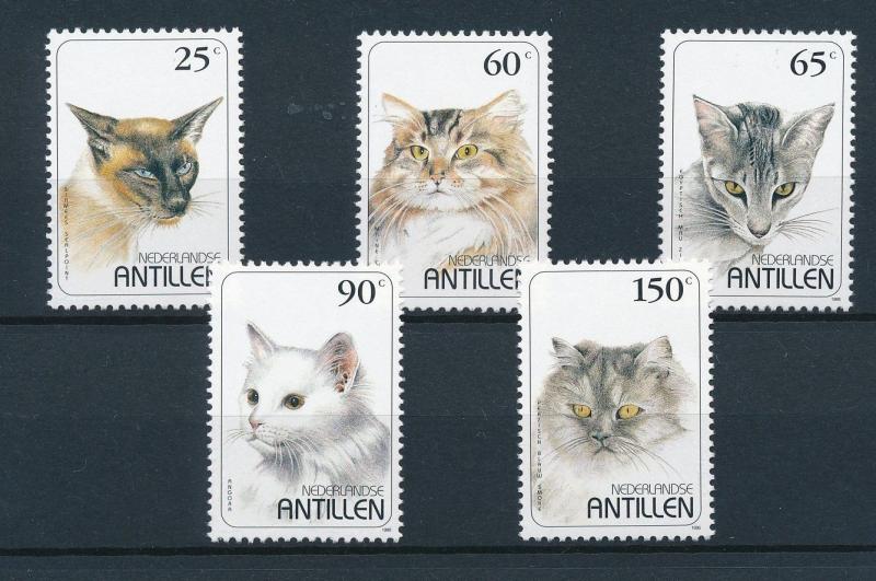 [NA1102] Netherlands Antilles Antillen 1995 Cats MNH # 1102-06