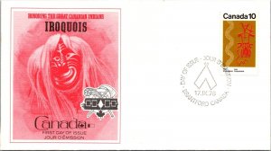 Canada 1976 FDC - Iroquois - Brantford - F78824