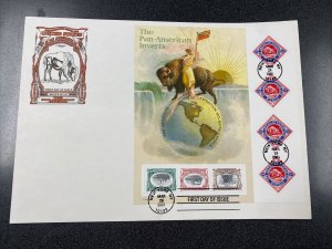 FDC 3505 Pan- American Inverts First Day Of Issued On ArtMaster Cover