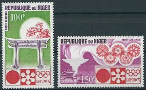 1972 Niger 316-317 1972 Olympic Games in Sapporo 4,00 €