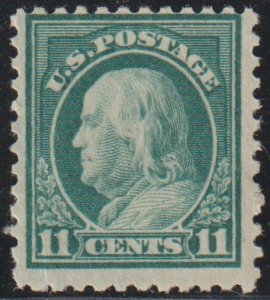 US #511 F/VF mint hinged, rich fiery color,  Post Office Fresh Color!!