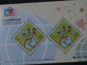 ​KOREA-2002-SC#2085  PHILAKOREA'2002 WORLD STAMP SHOW -SEOUL-MNH S/S-VF