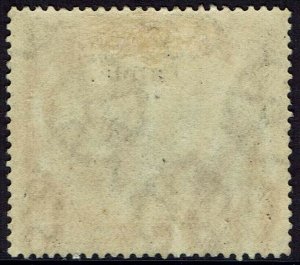 PAPUA 1907 LAKATOI OVERPRINTED SMALL PAPUA 4D VERTICAL WMK 