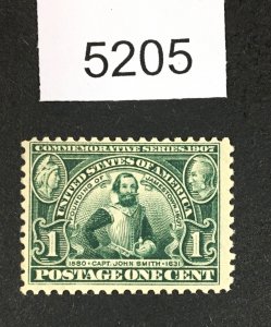 MOMEN: US STAMPS # 328 MINT OG NH LOT #J 5205