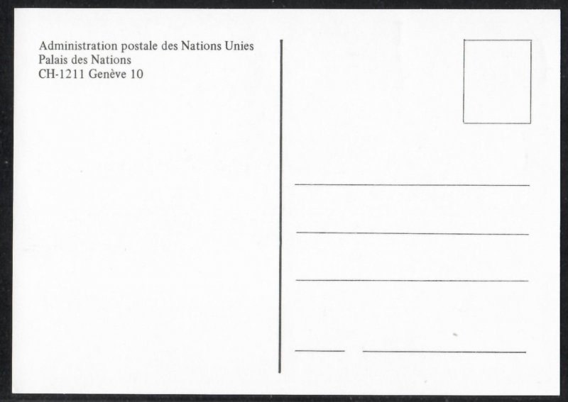 UN United Nations RICCIONE 1997 TRANSPORTS Airplane Aircraft - Italy Geneva