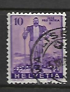 SWITZERLAND,B77, USED, ALPINE HERDSMAN