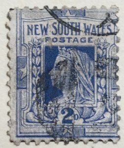 AlexStamps NEW SOUTH WALES #111 FINE Used 