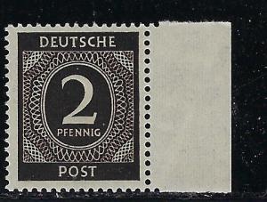 Germany AM Post Scott # 531, mint nh