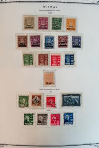 Norway 1800s to 1990s Rare Potent Century-Long Stamp Collection