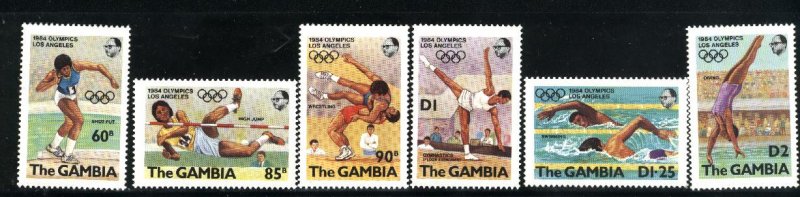Gambia 508-13 Mint NH VF 1984 PD