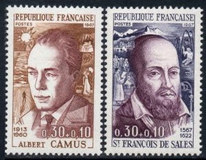 1967 France 1588-89 Famous Persons