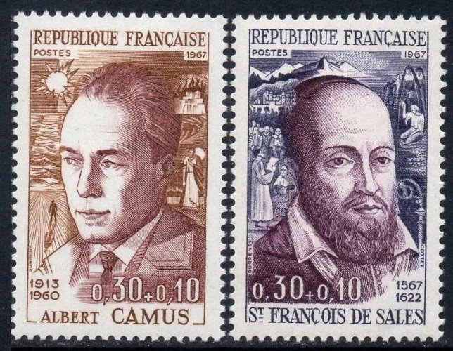 1967 France 1588-89 Famous Persons