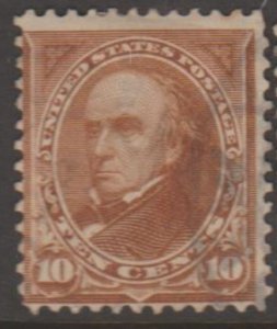U.S. Scott #282c Webster Stamp - Used Single