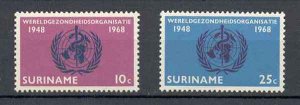 Suriname - 1968 - NVPH 495-96 - MNH - ZO145