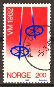 Norway; 1982: Sc. # 798: Used Single Stamp