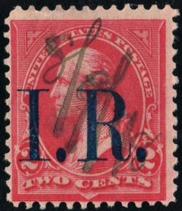 R155 2¢ Internal Revenue Stamp (1898) Used