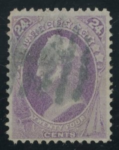 USA 153 - 24 cent Scott purple - VF Used & Sound