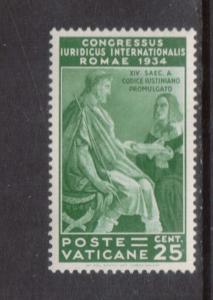 Vatican #43 VF/NH 