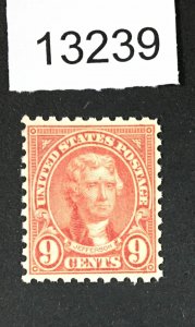 MOMEN: US STAMPS  # 590 MINT OG NH LOT #13239