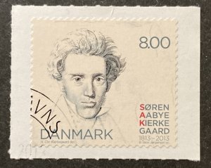 Denmark 2013 #1636, Soren Kierkegaard, Used/cto.