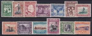 Sierra Leone, Scott 153-165 (SG 168-180), MLH (£1 MHR)