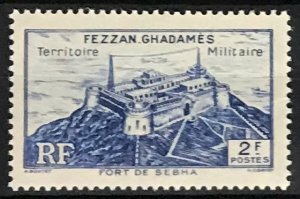 Libya Fezzan-Ghadames #1N5 MH CV$0.70